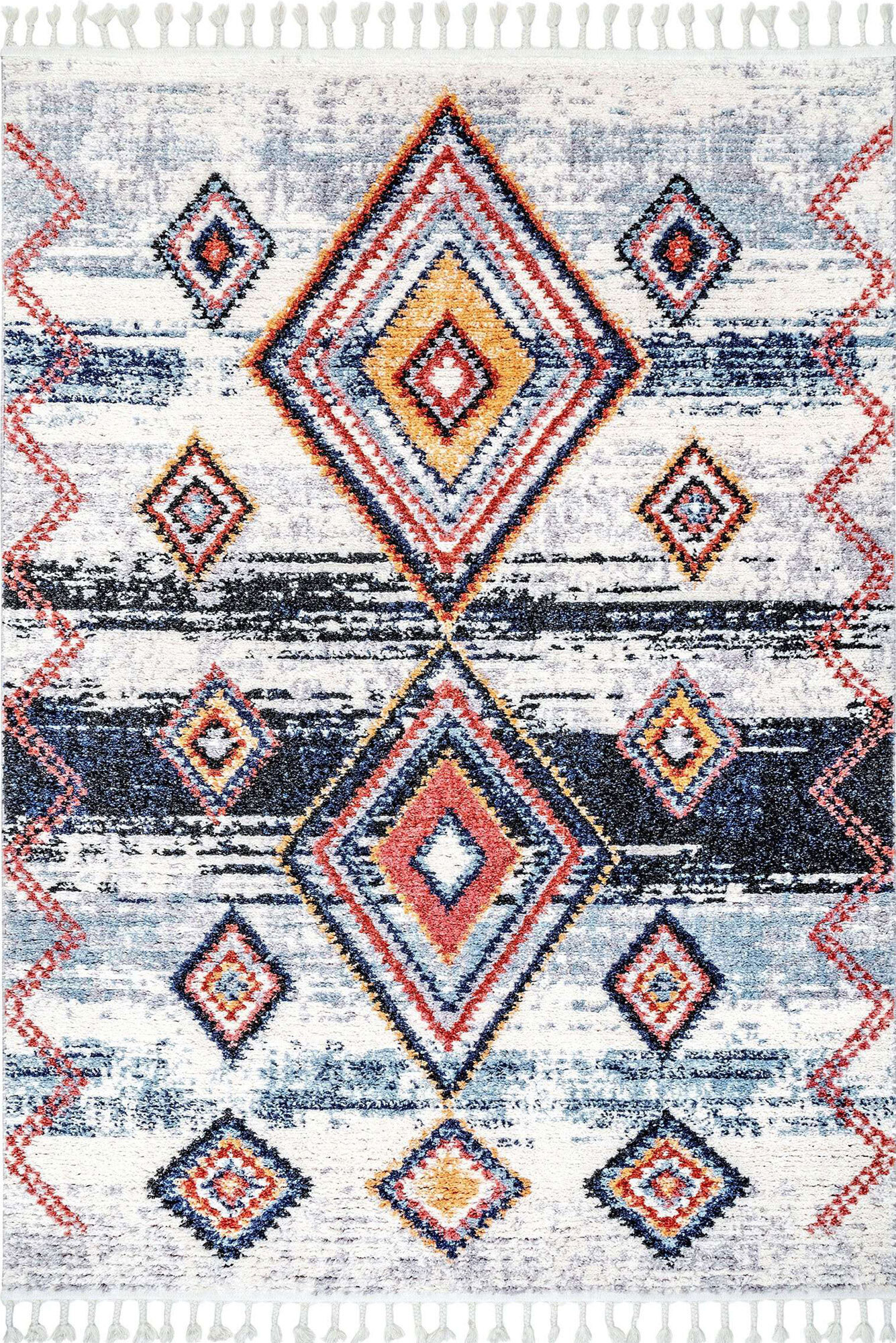 Amara Diamond Moroccan Rug