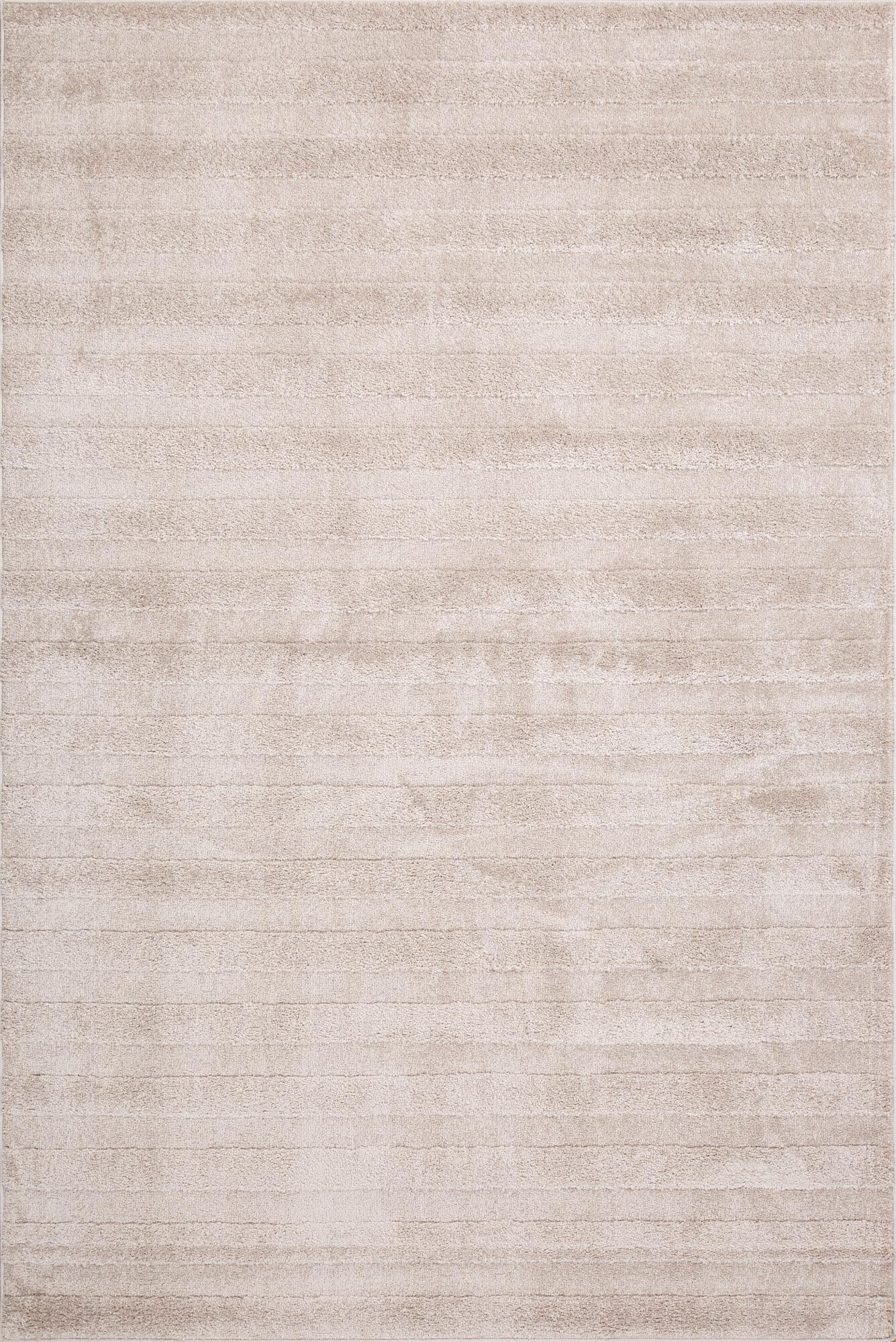 Austin Plain Beige Striped Rug