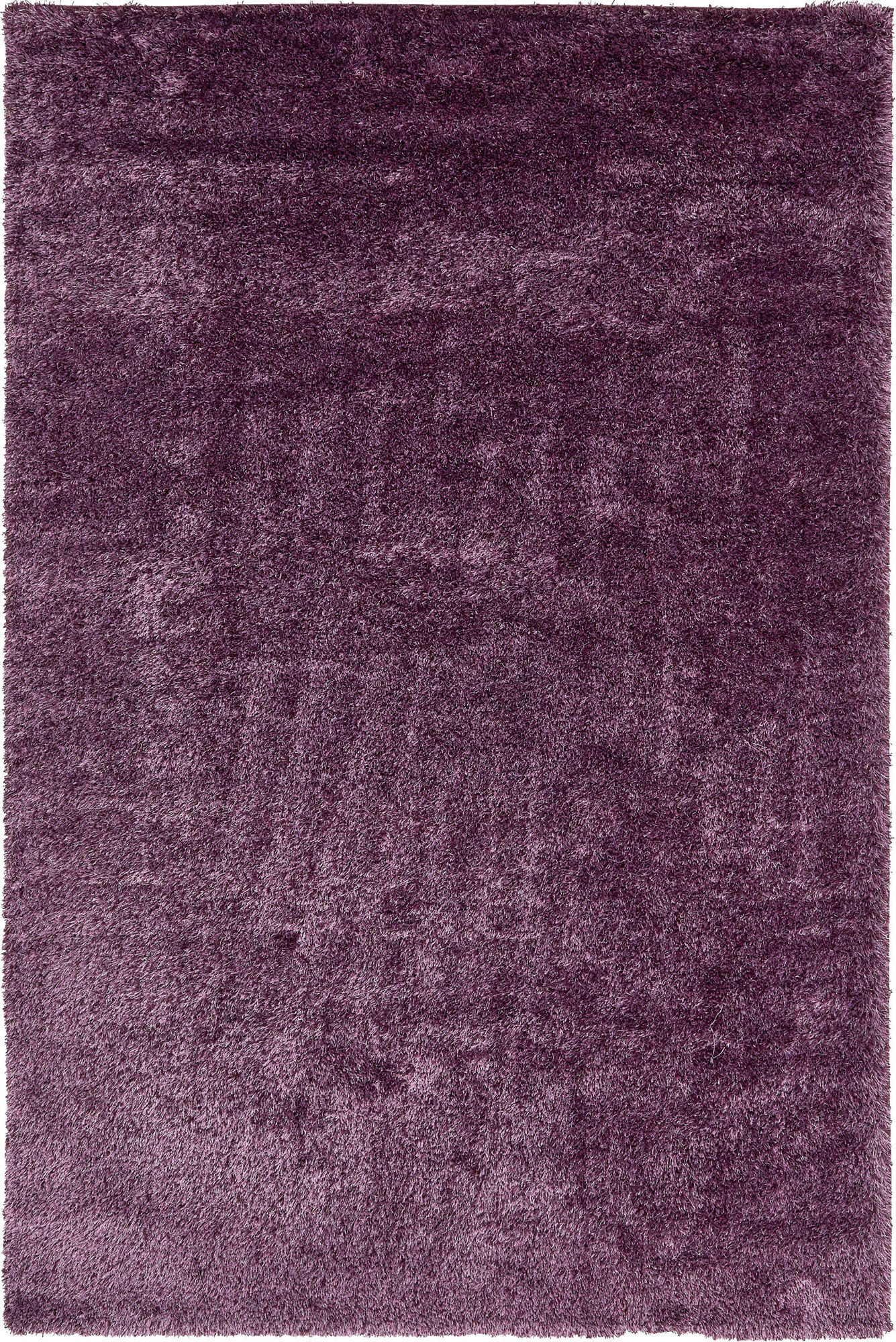 Dream Plain Violet Shaggy Rug