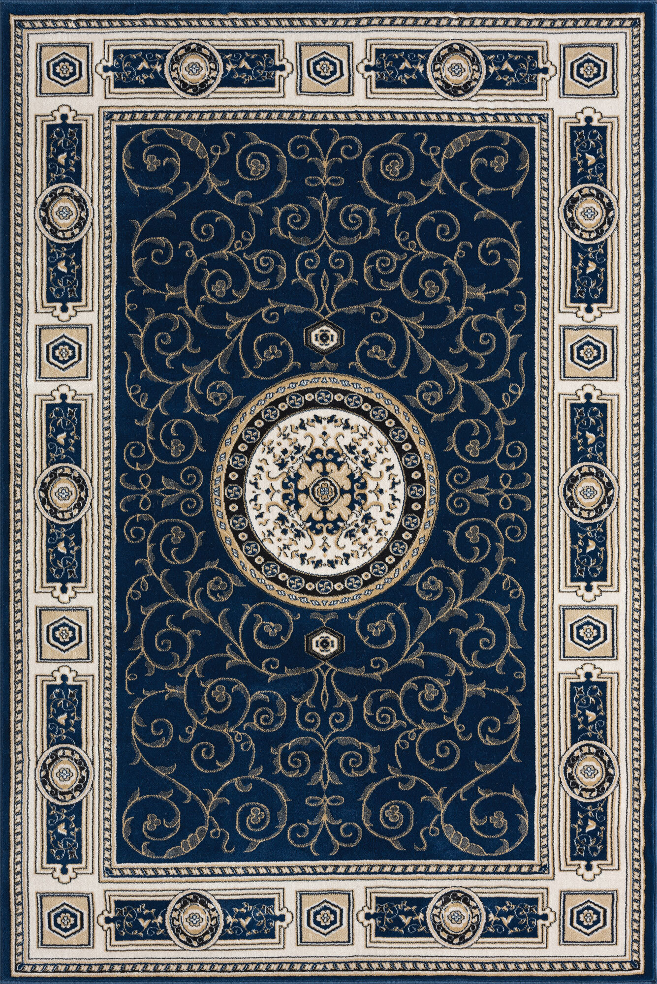 Erwin Traditional Medallion Rug