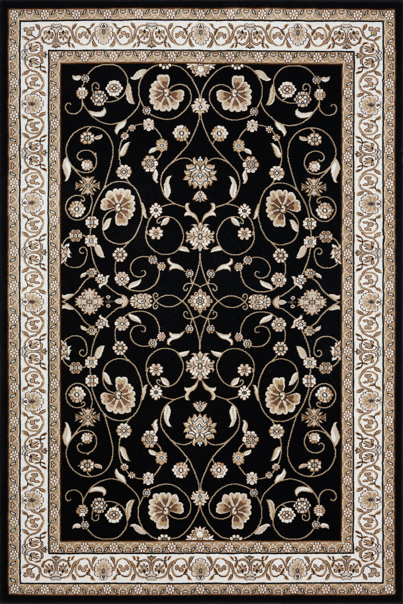 Erwin Traditional Floral Rug