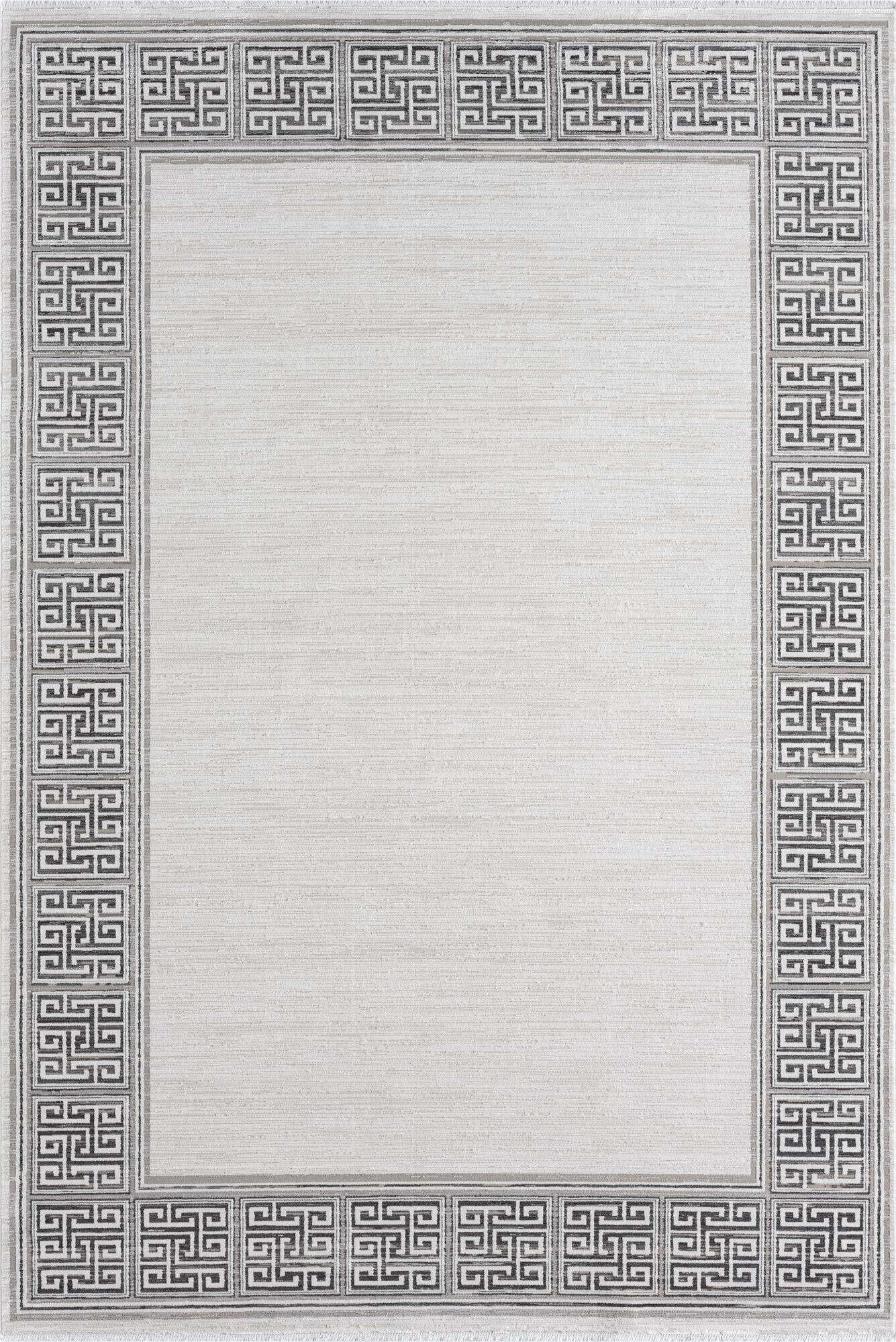 Fendi Geometric Border Rug