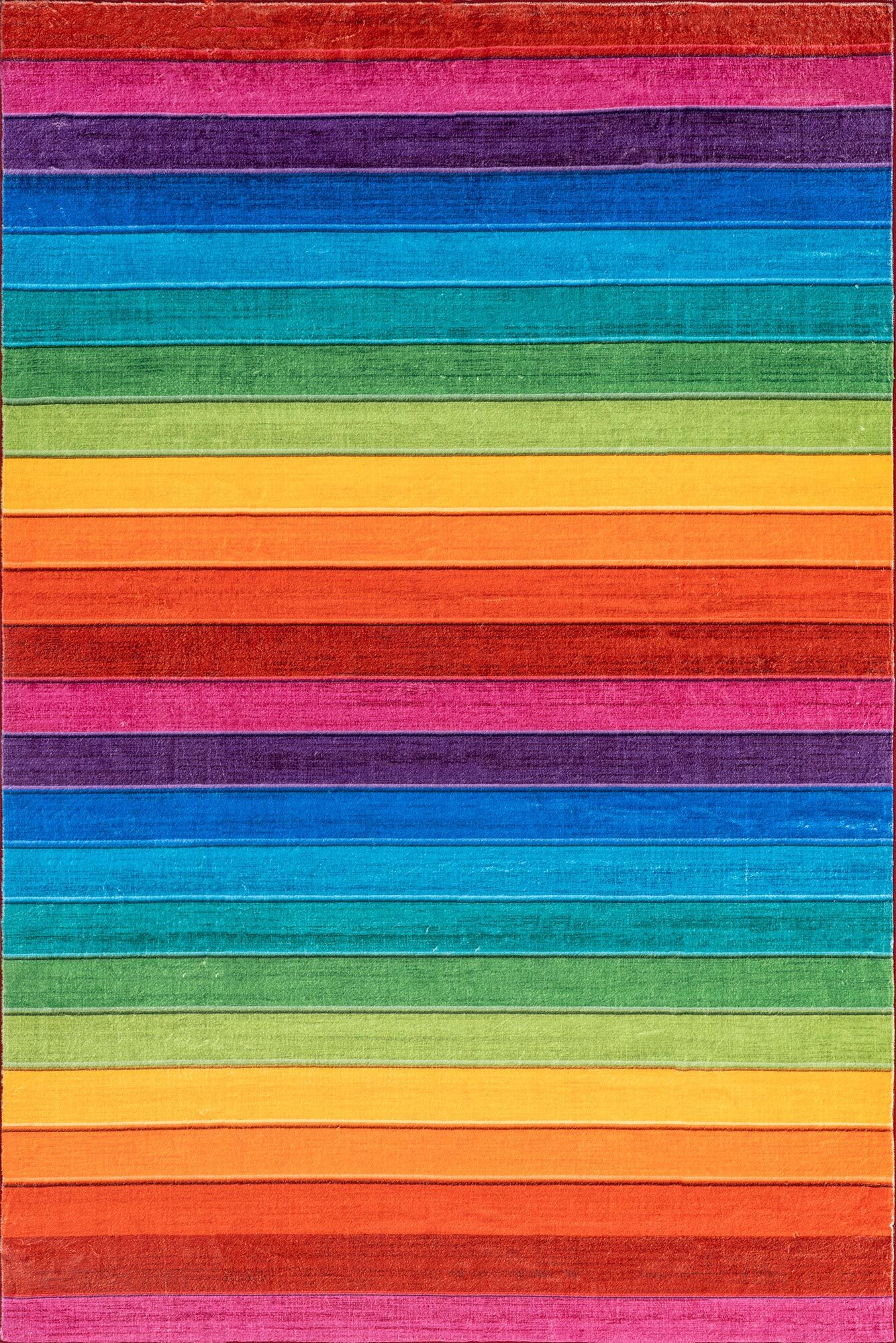 Funtime Kids Multi Striped Rug