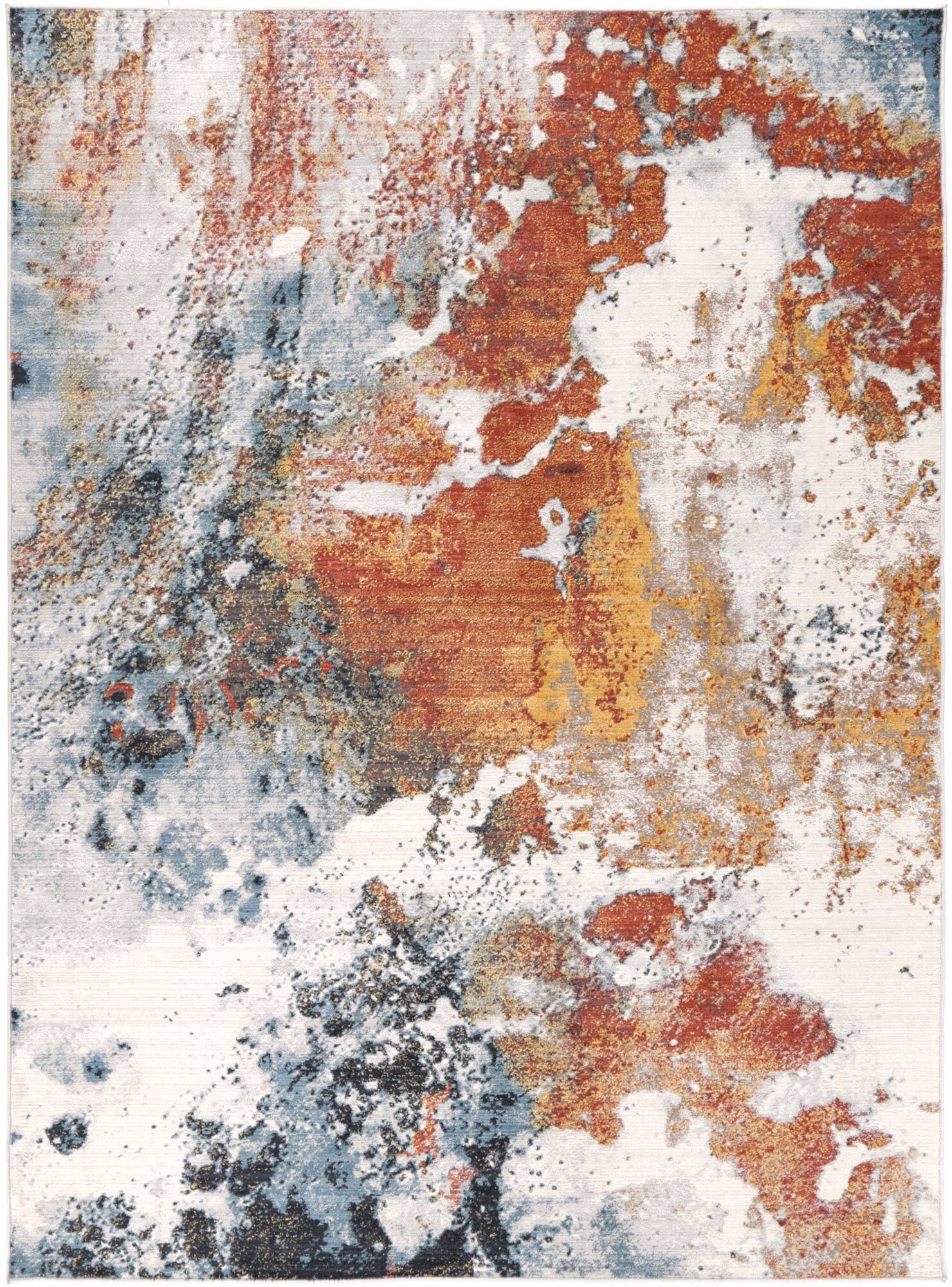 Haze Contemporary Abstract Rug