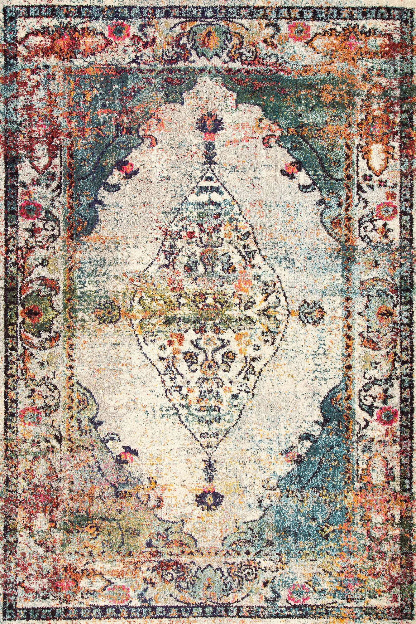 Hank Traditional Medallion Rug