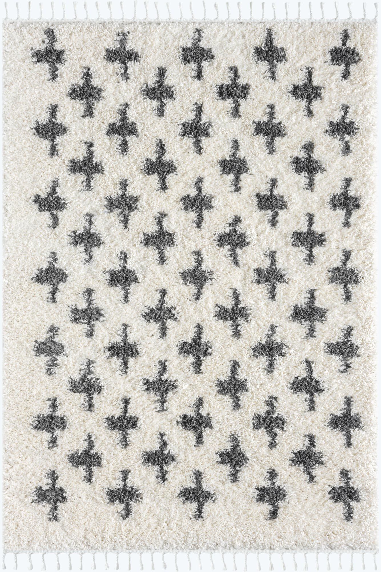 Joey Moroccan Cross Pattern Rug