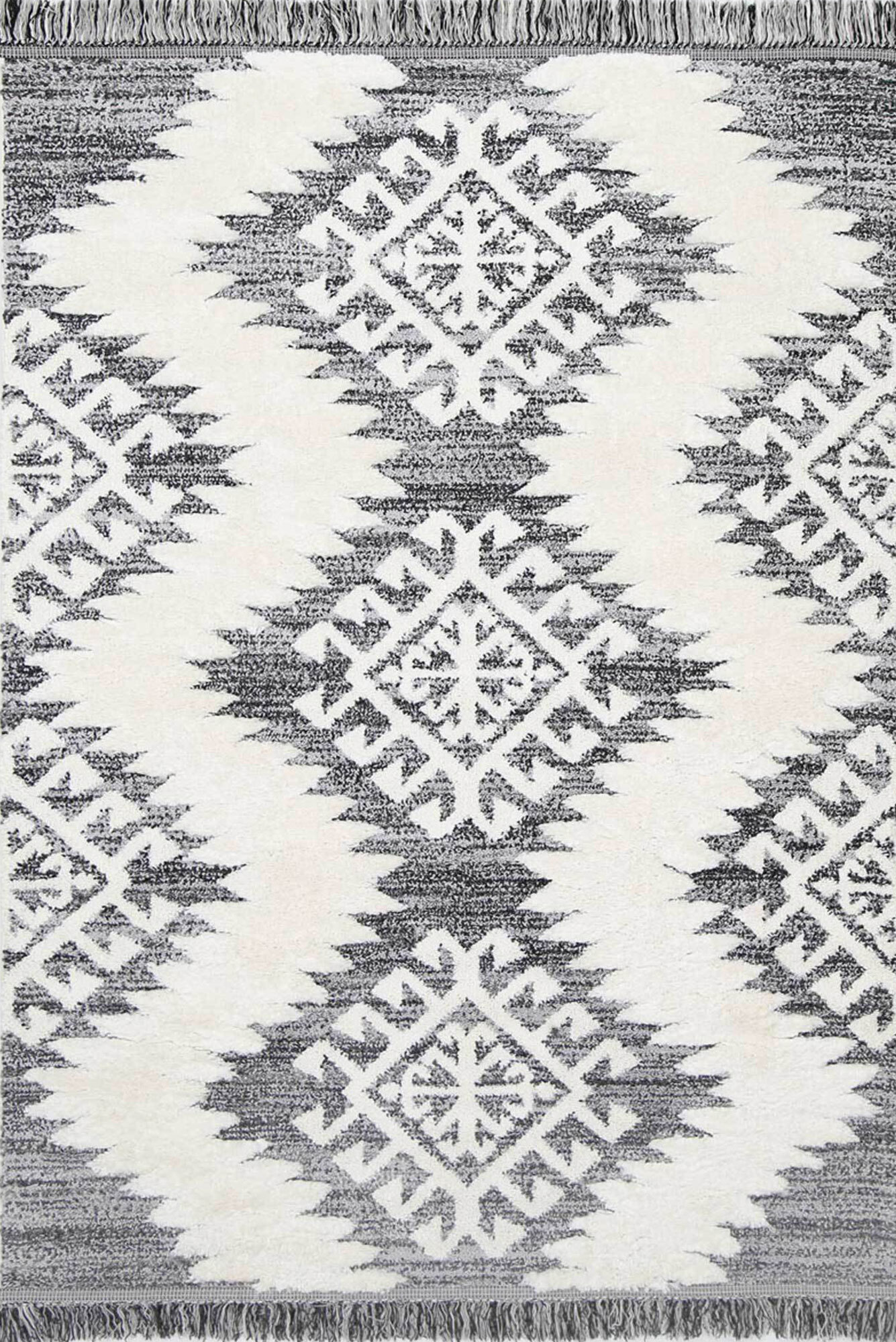 Kevin Moroccan Fringed Tribal Rug