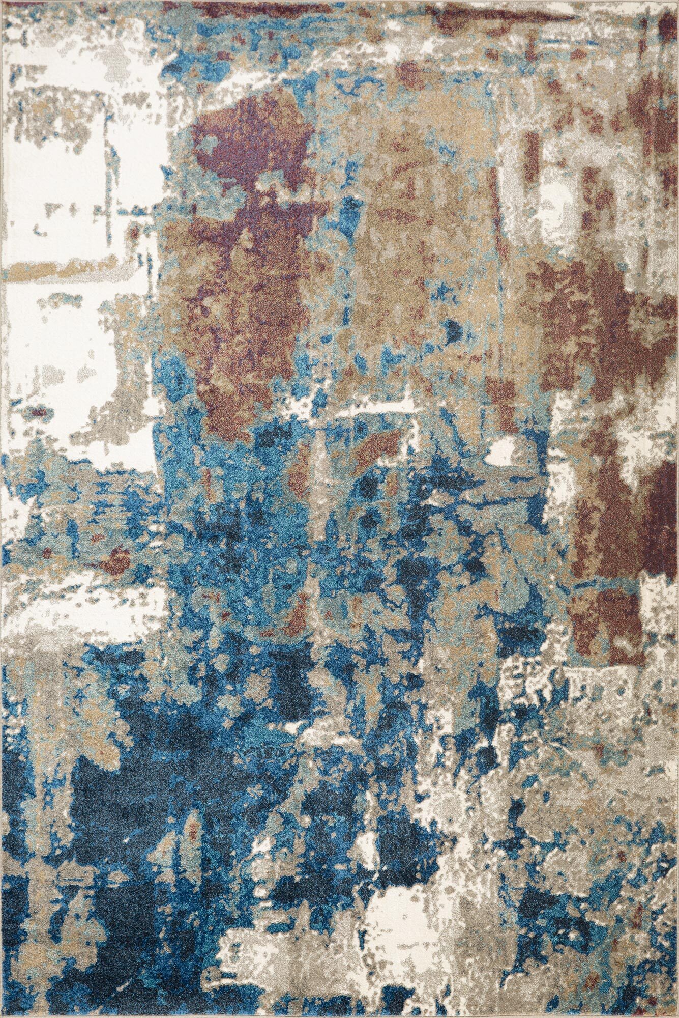 Kabir Modern Abstract Rug