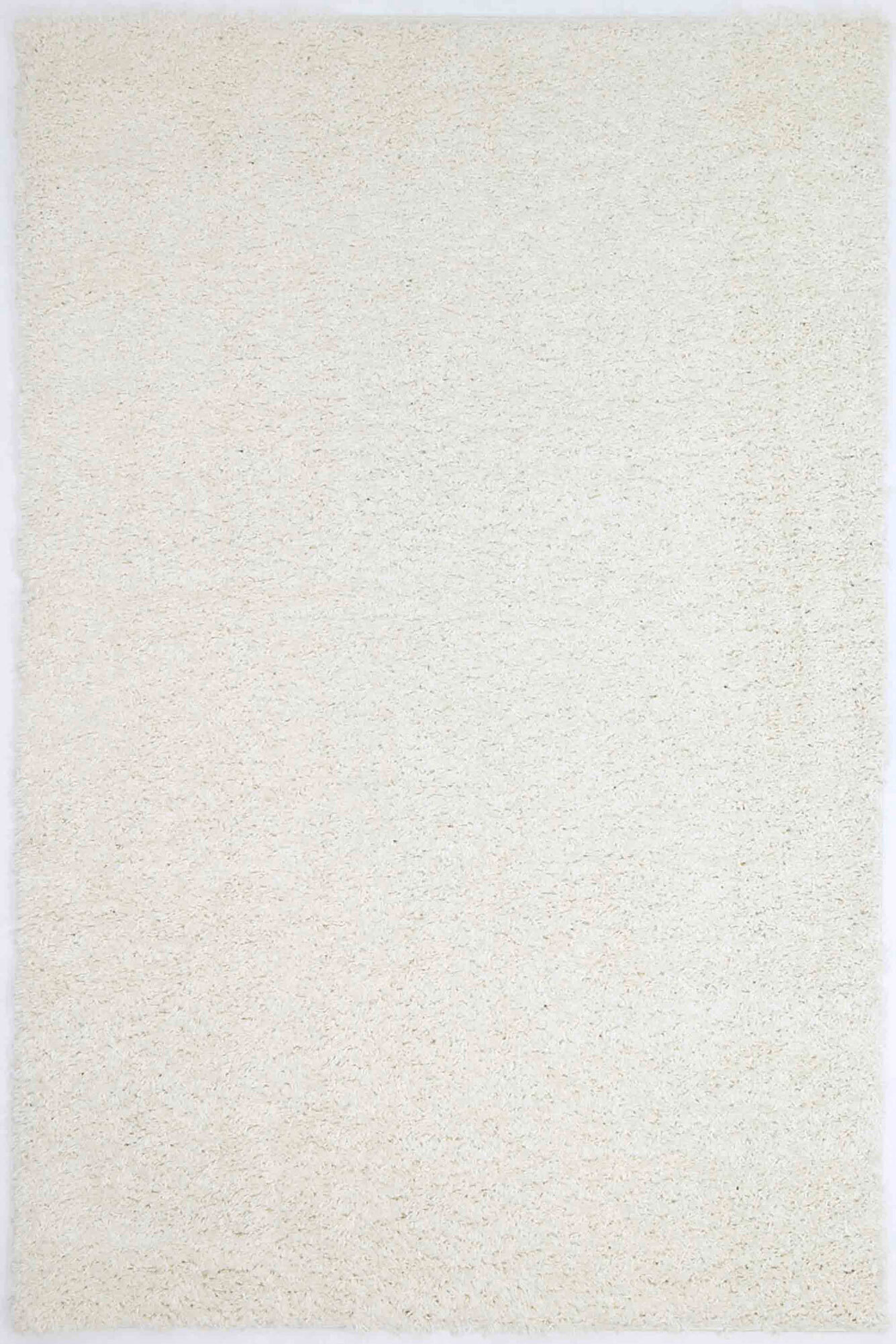 Luis Plain Cream Shaggy Rug