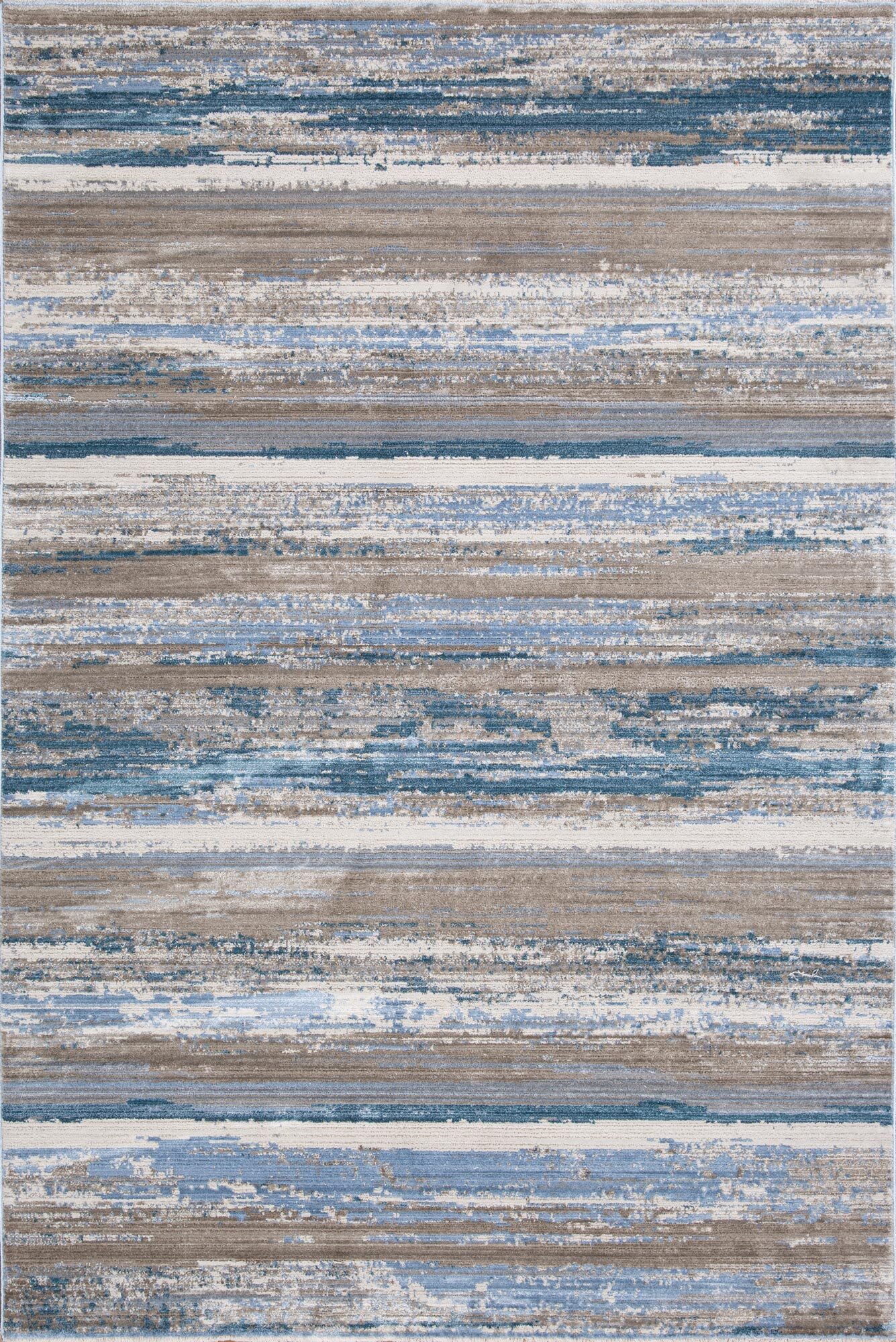 Lukas Contemporary Striped Rug