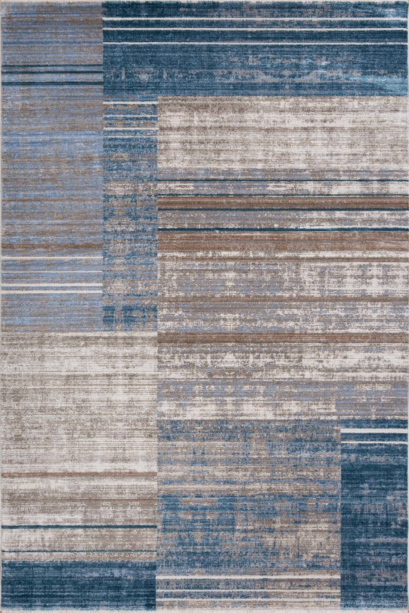 Lukas Contemporary Striped Rug