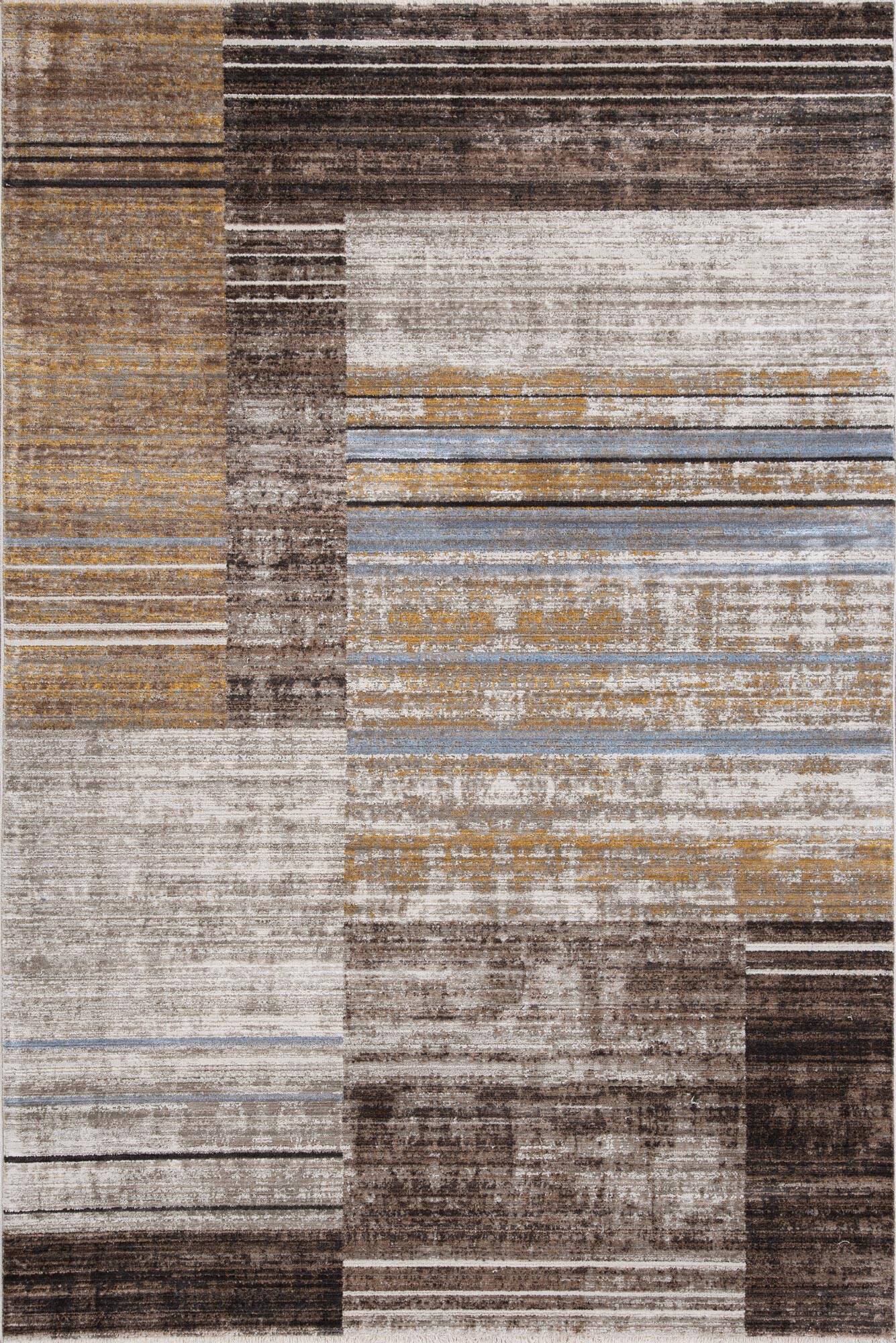 Lukas Contemporary Striped Rug