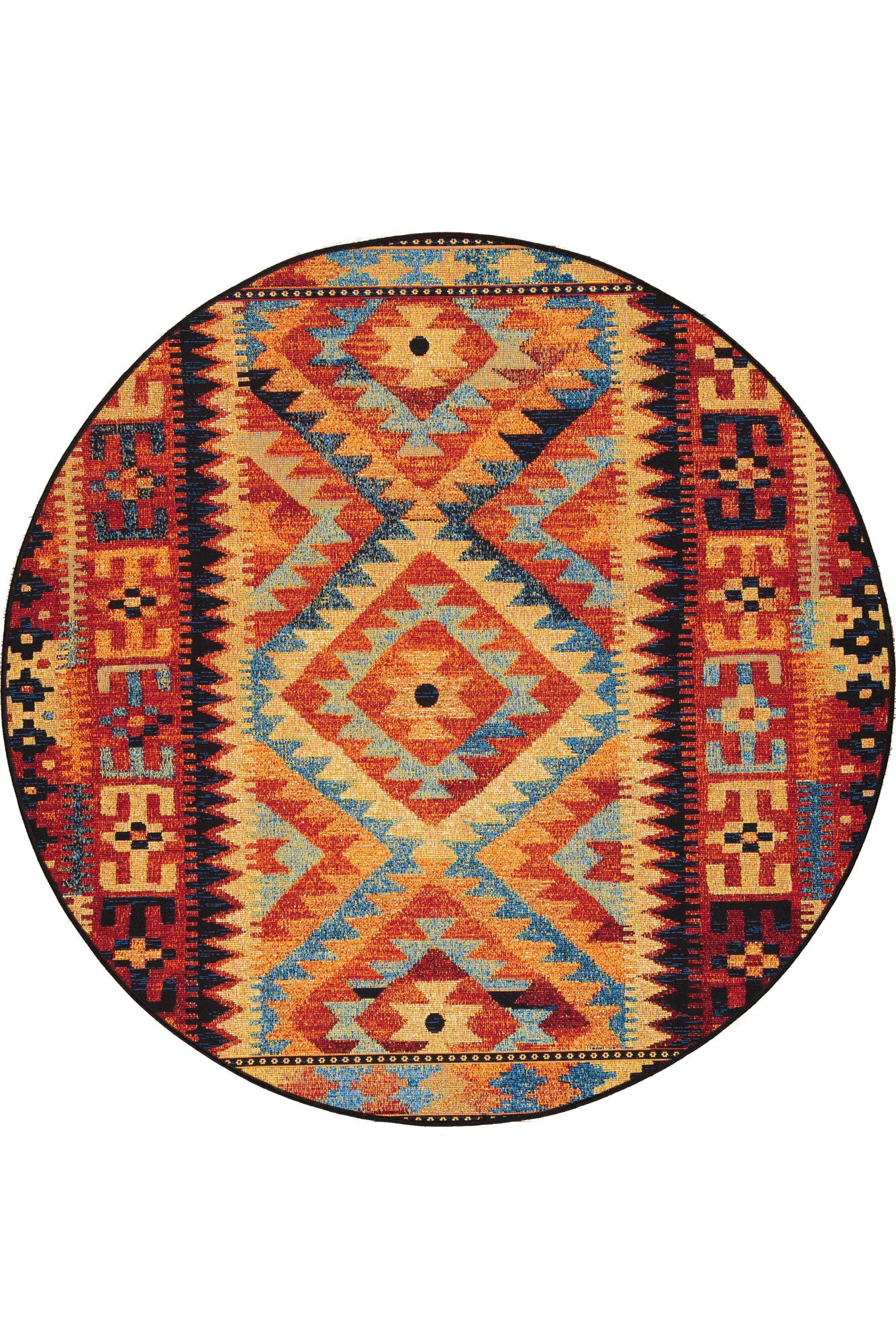 Mystique Round Outdoor Rug