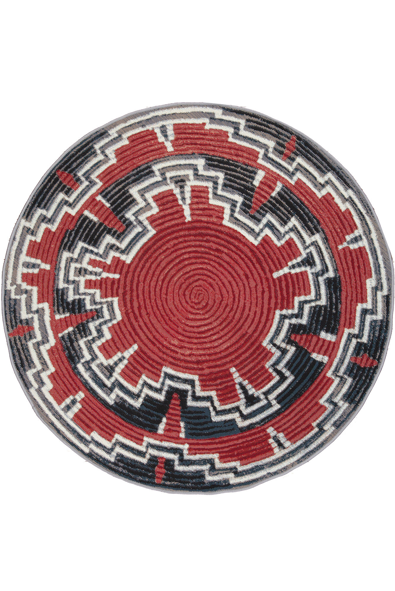 Mystique Round Tribal Rug