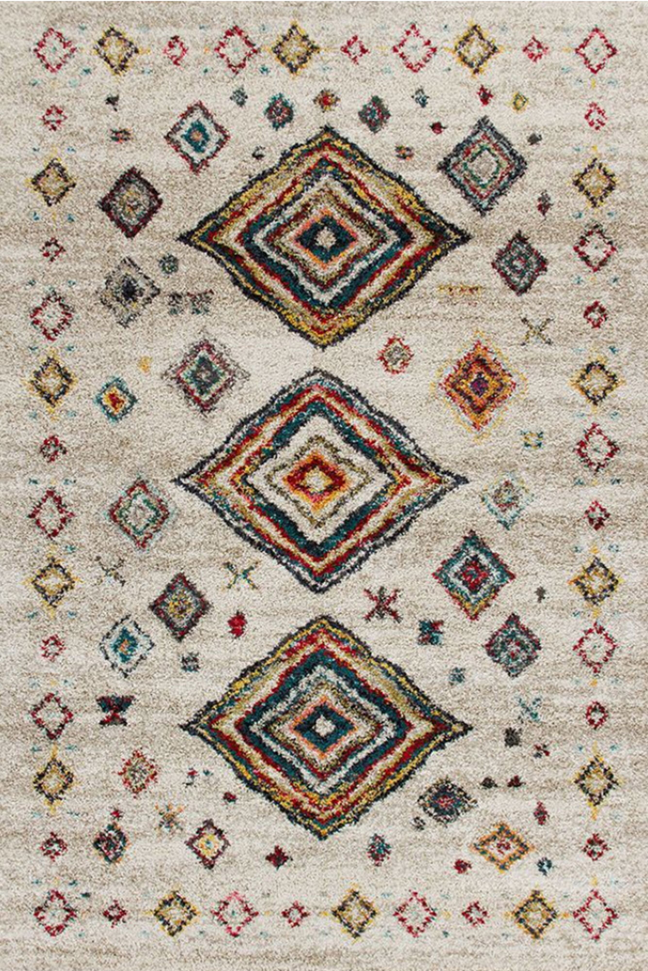 Nordic Diamond Moroccan Rug