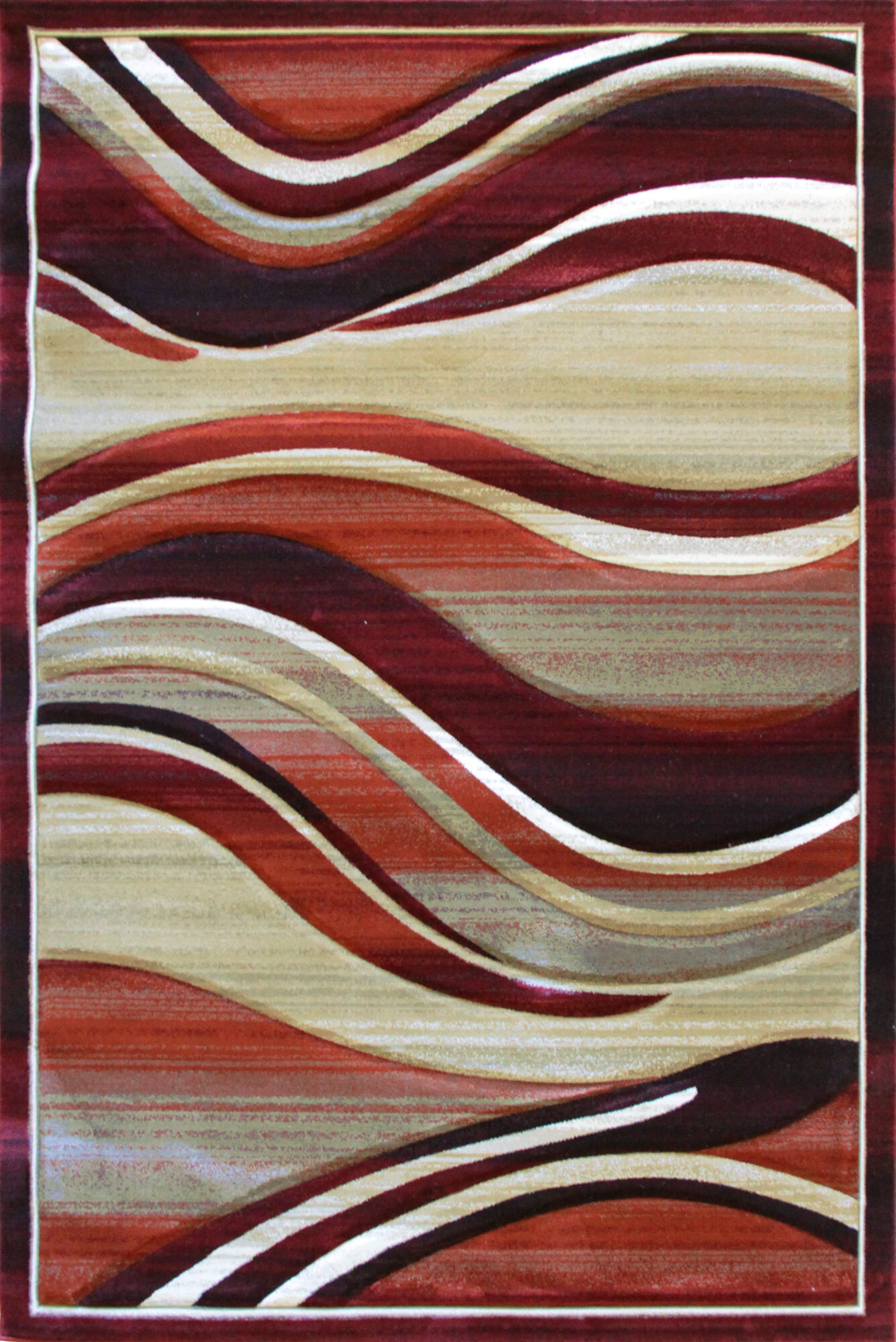 Panama Wavy Contemporary Rug