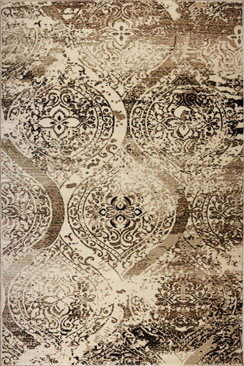 Sade Beige Contemporary Rug