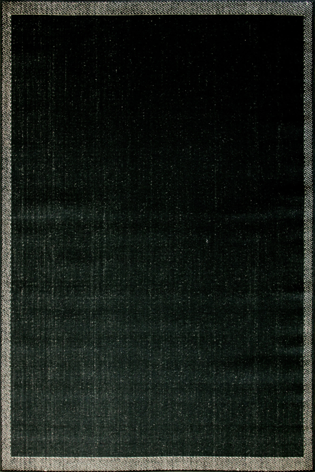 Storm Plain Black Flatweave Rug