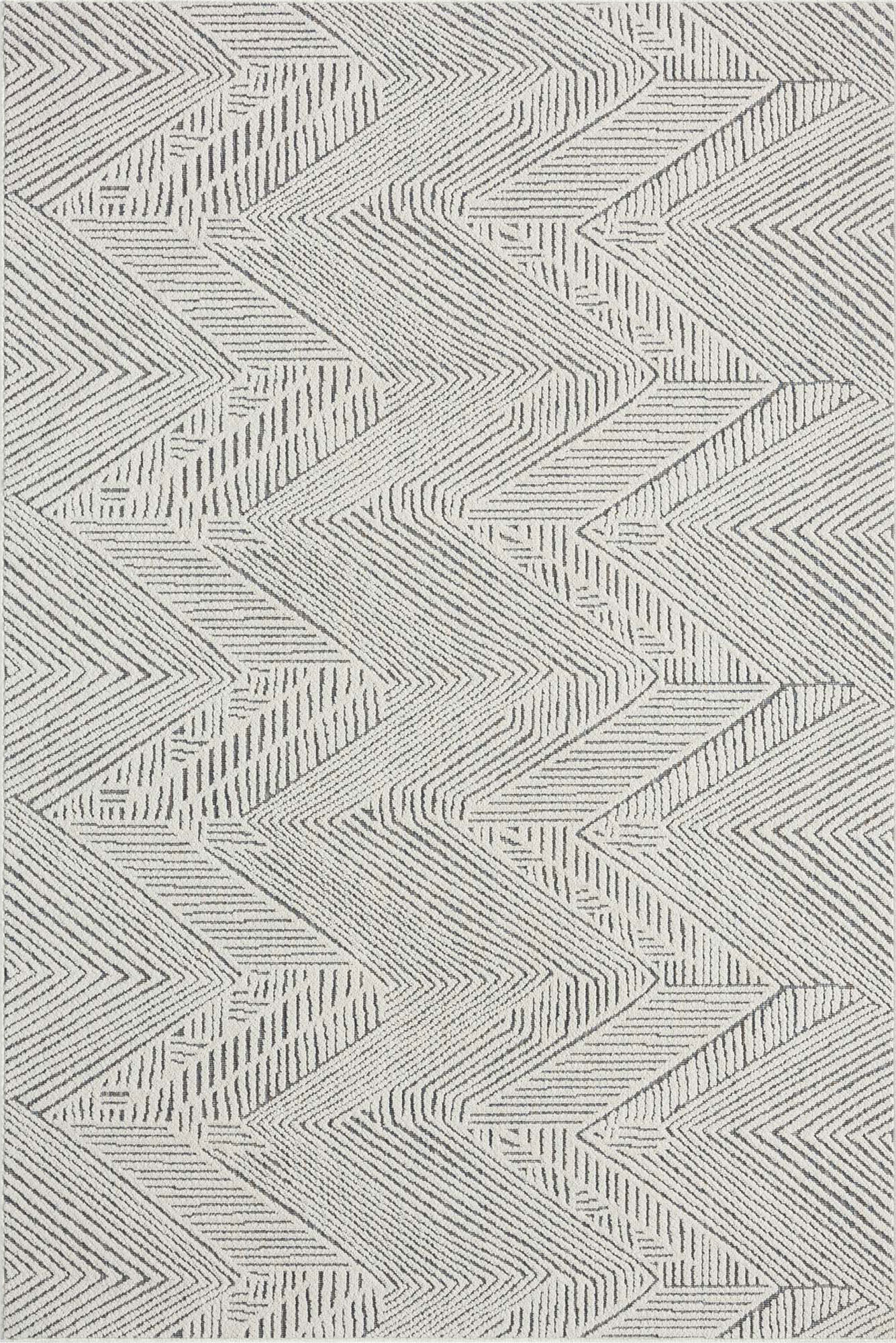 Vala Chevron Zig Zag Pattern Rug