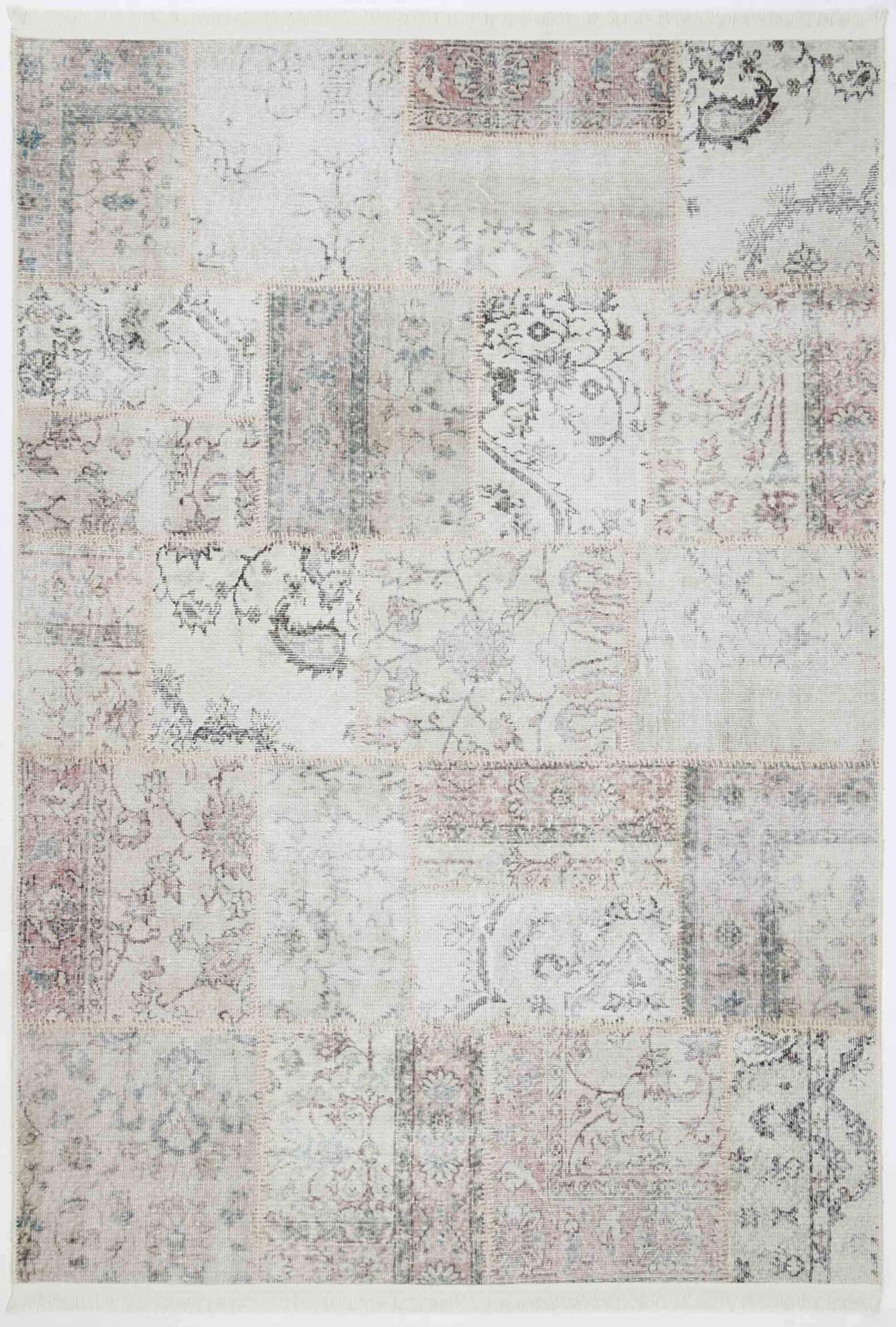 Victoria Washable Patchwork Rug