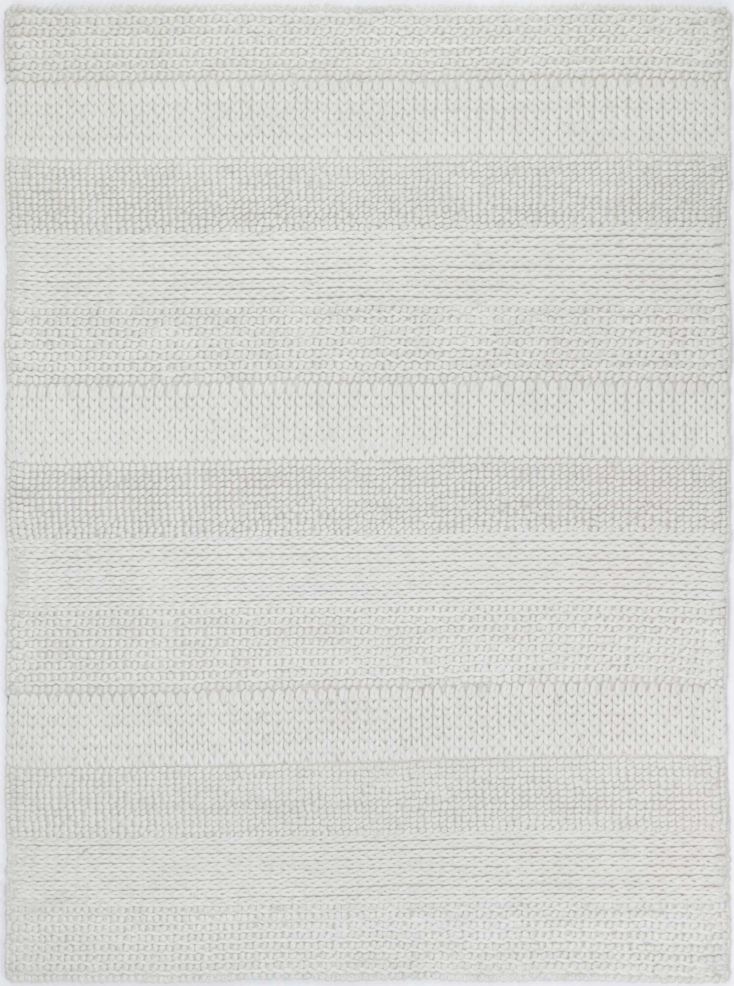 Zuri White Hand Loomed Rug