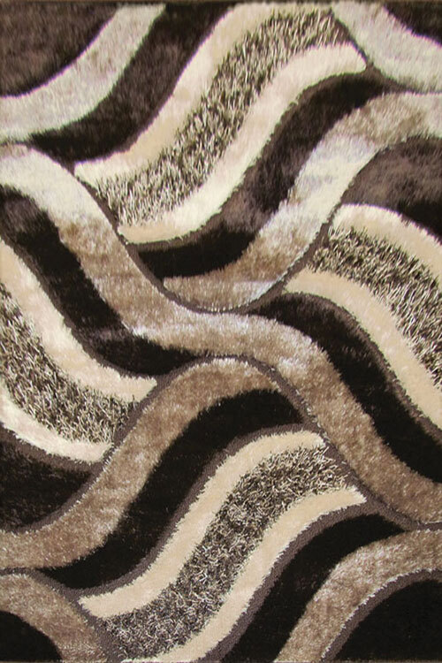 Luxury Modern Wavy Shaggy Rug