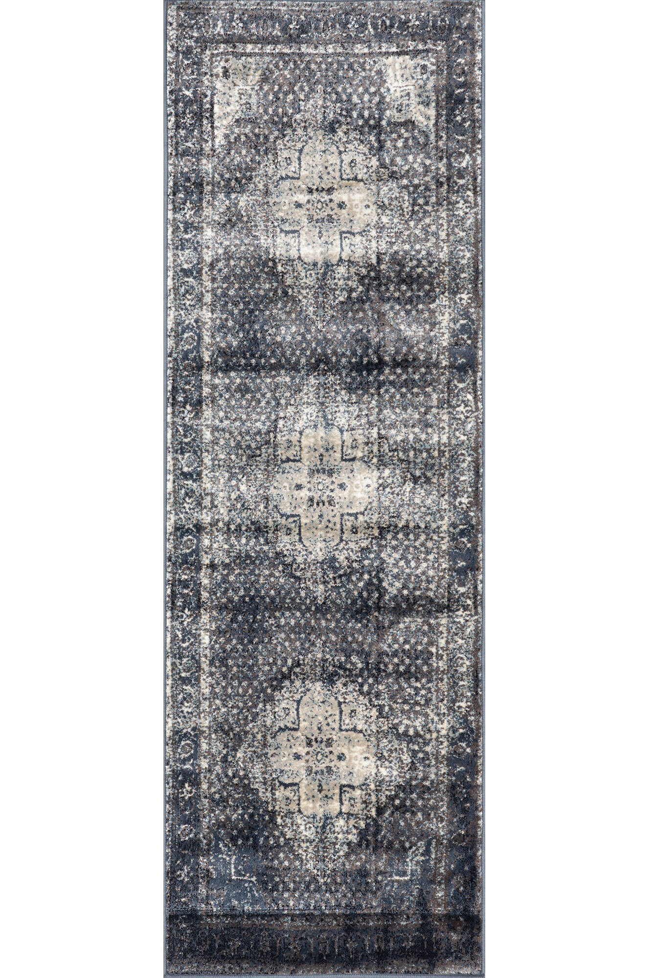 Ugo Overdyed Medallion Rug