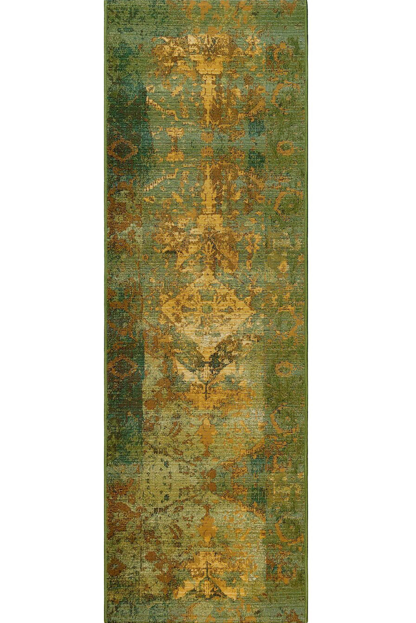 Aperto Transitional Green Rug