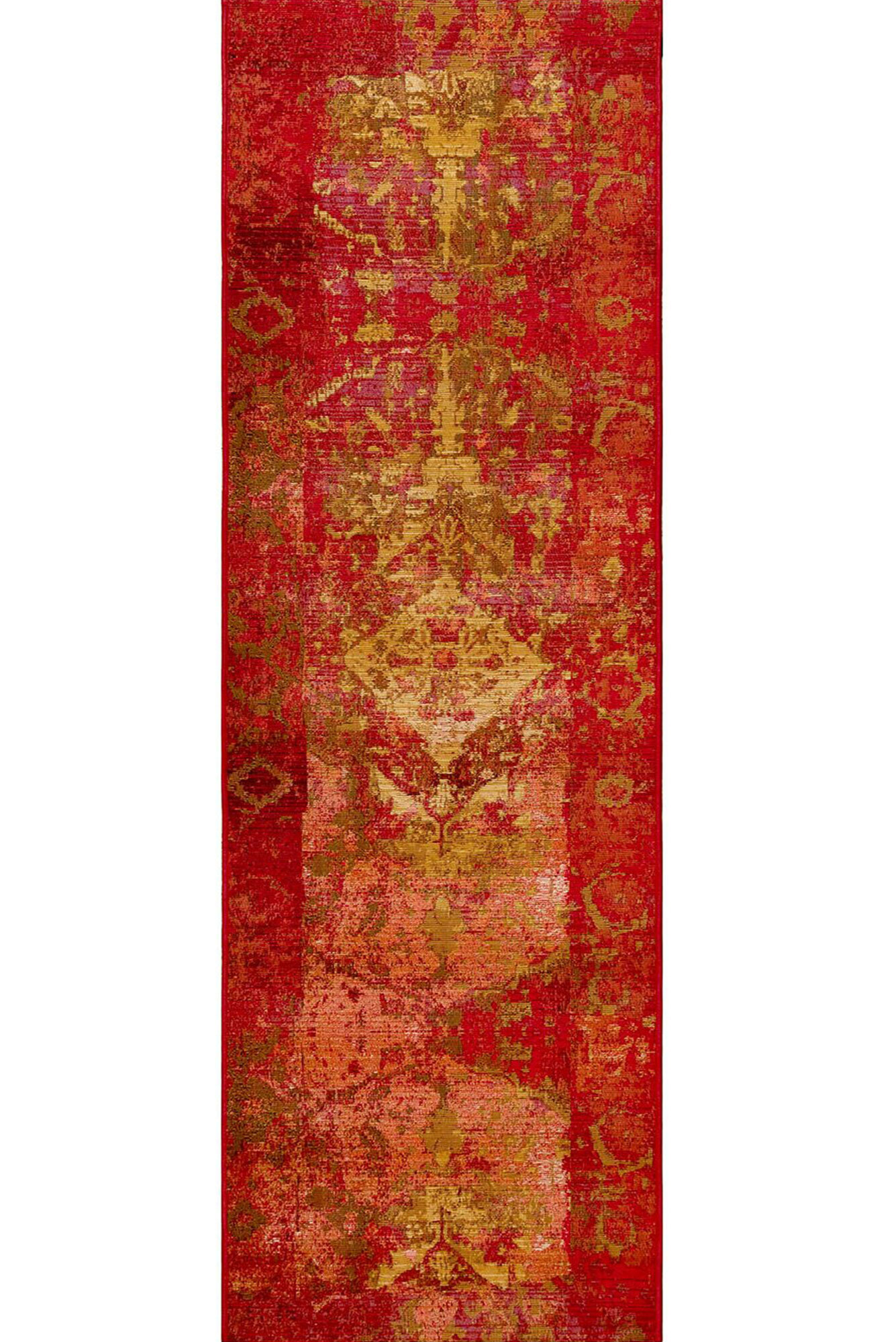 Aperto Transitional Red Rug