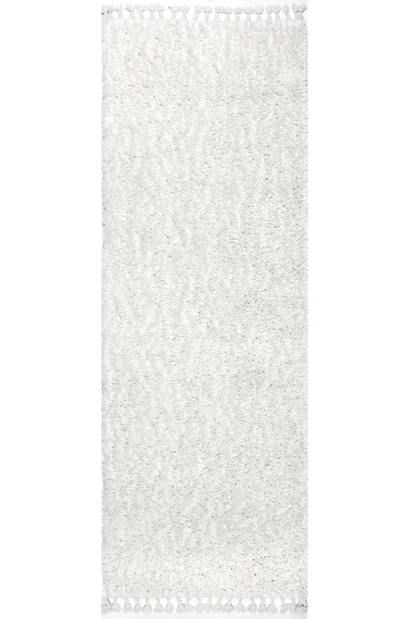 Lucy Cream Shaggy Moroccan Rug