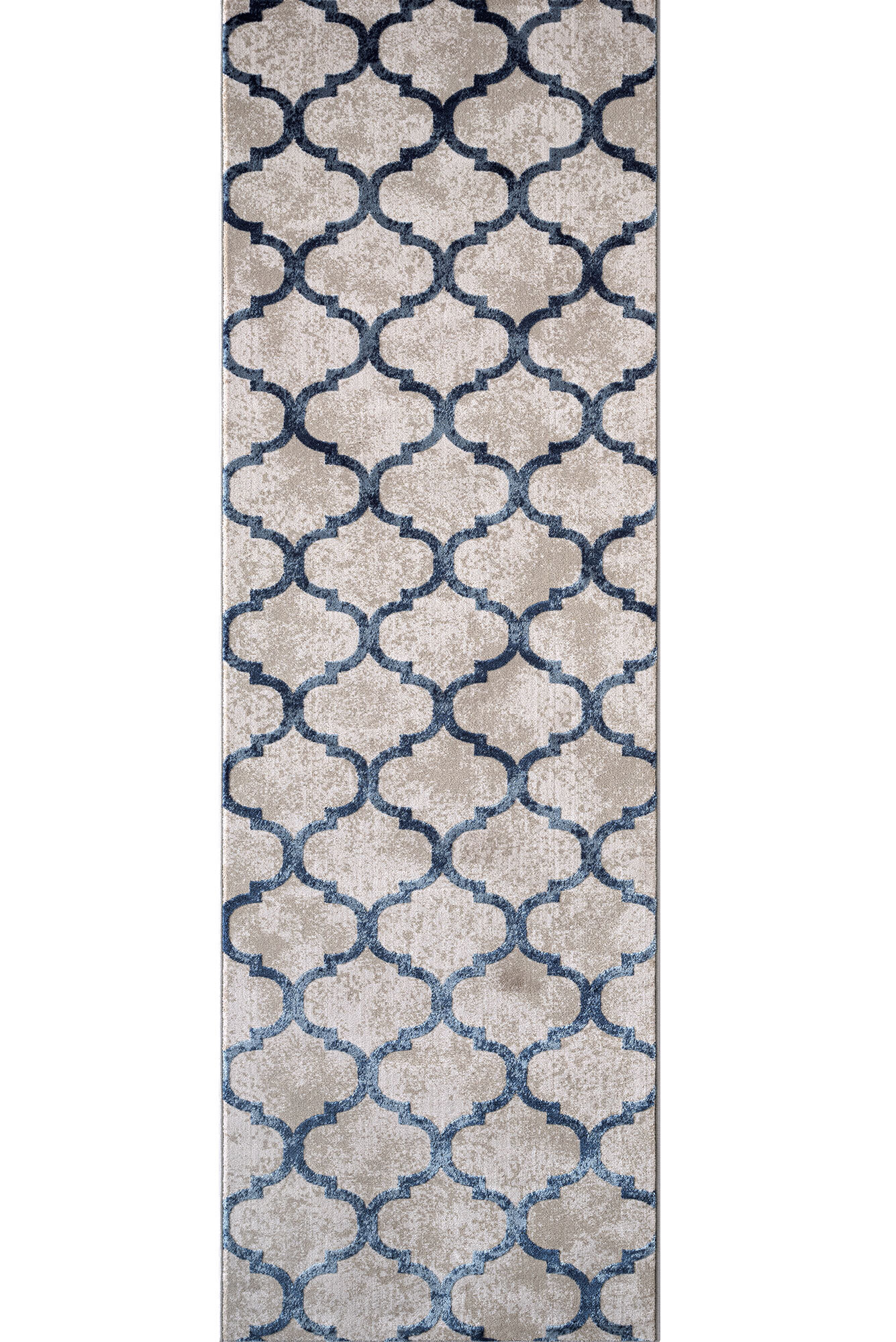 Loren Blue Moroccan Trellis Rug