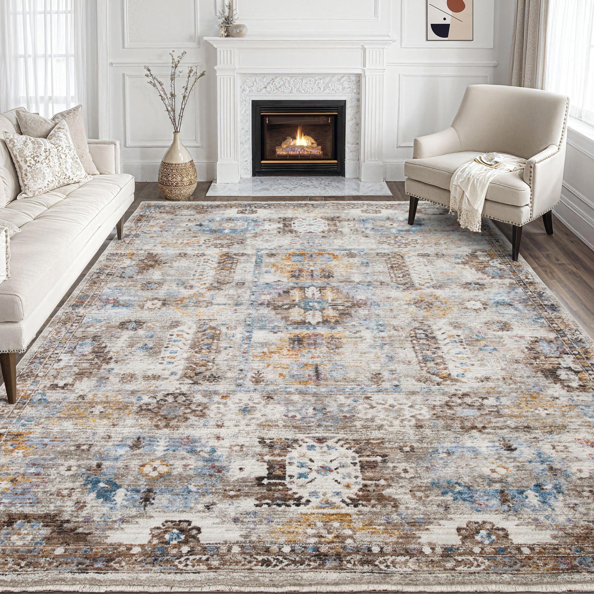 Lukas Traditional Medallion Rug