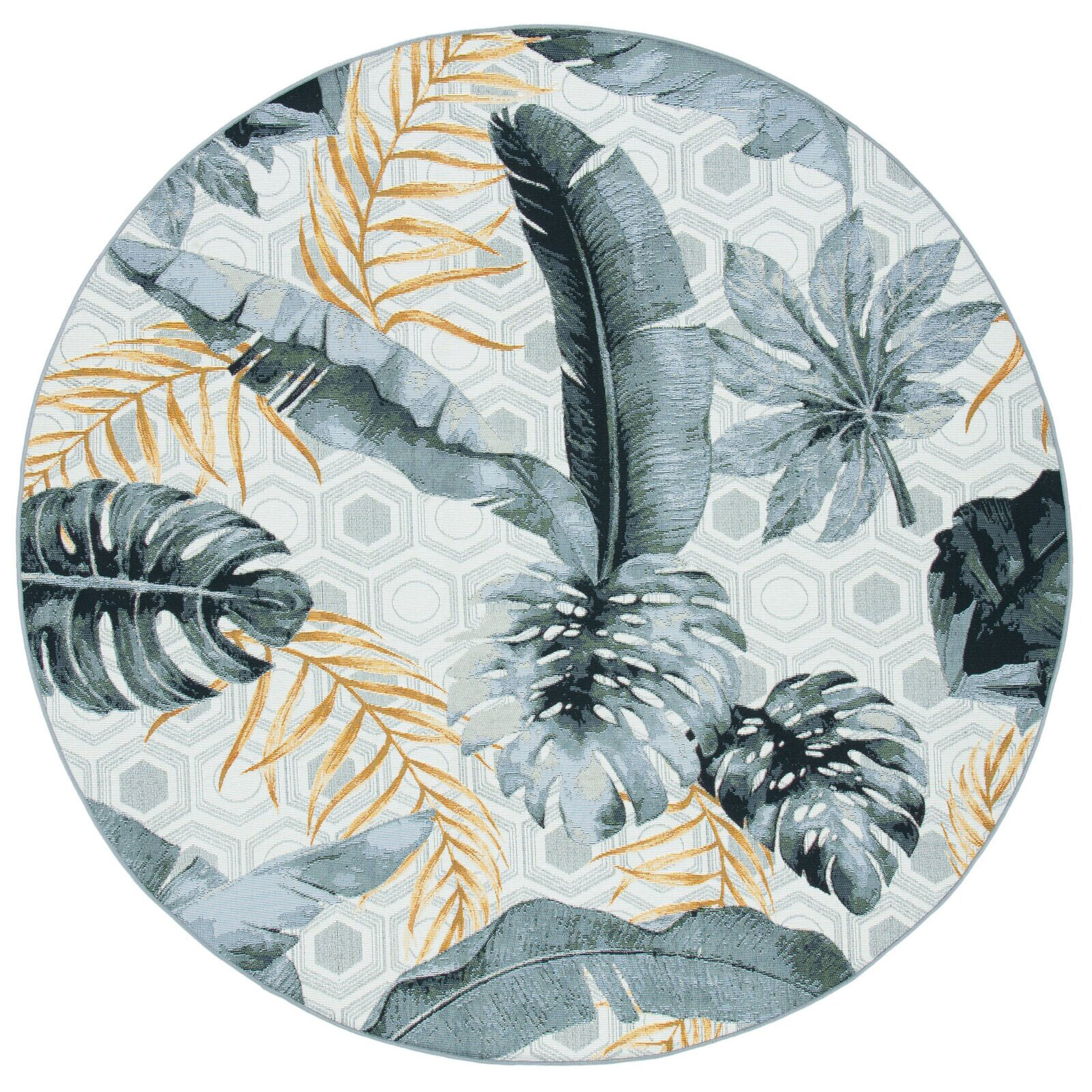 Sole Leaves Indoor & Outdoor Rug