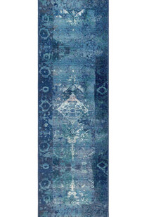 Aperto Transitional Blue Rug