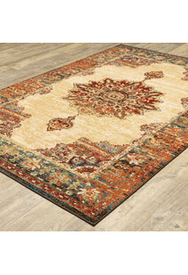 Fred Traditional Medallion Rug