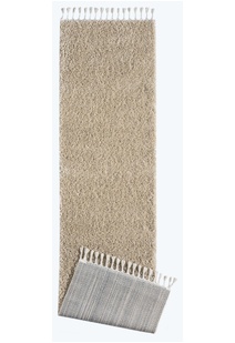 Joey Plain Beige Shaggy Rug