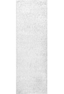 Luis Plain Cream Shaggy Rug