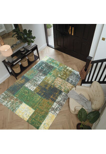 Noble Traditional Patchwork Rug 