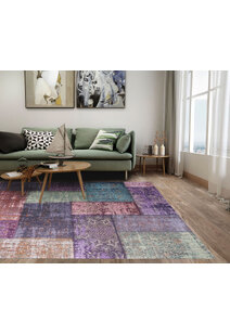 Noble Traditional Patchwork Rug 