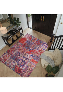 Noble Traditional Patchwork Rug 