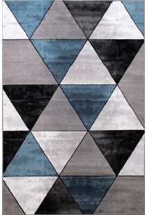 Axel Modern Triangle Pattern Rug