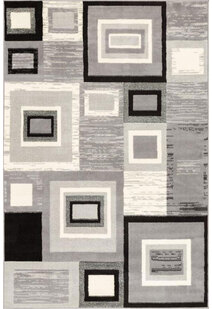 Axel Modern Square Pattern Rug