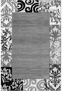 Americo Floral Border Rug