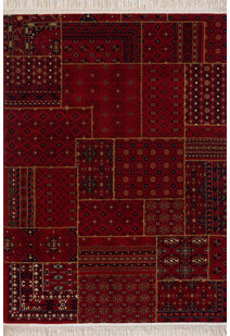 Turkomen Classic Patchwork Rug