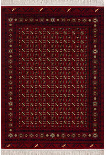 Turkomen Classic Geometric Rug