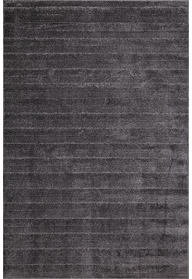 Austin Plain Charcoal Striped Rug