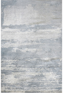 Bergamo Blue & Grey Modern Rug