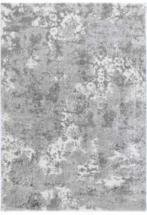 Cole Grey Floral Abstract Rug