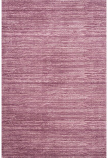 Domani Modern Plain Violet Rug