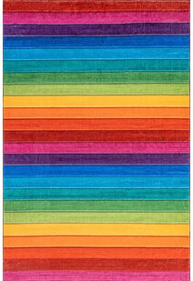 Funtime Kids Multi Striped Rug